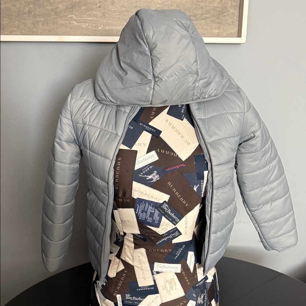 Cat & Jack Gray Puffer Jacket for Kids